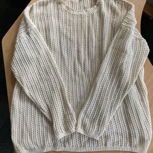 rag & bone Cream Knit Sweater